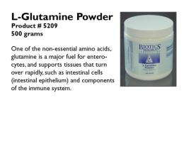 L-Gluatmine Powder, 500 grams, by Biotics Research