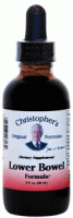 Dr. Christopher's Lower Bowel Extract 2 oz. ~ Colon Cleanse