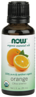 NOW Orange Oil, 100% Pure & Certified Organic, 1 oz