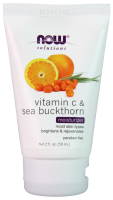NOW Vitamin C & Sea Buckthorn Moisturizer, 2 oz