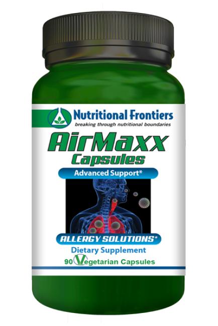 Nutritional Frontiers AirMaxx Capsules - 90 VCaps ~ Allergy Support