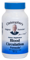 Dr. Christopher's Blood Circ Formula, 100 VCaps ~ Improve Circulation