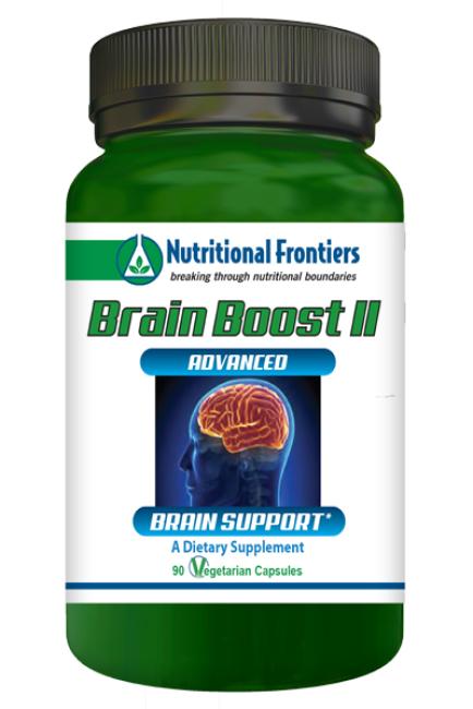 Nutritional Frontiers Brain Boost II - 90 VCaps ~ Cognitive Function