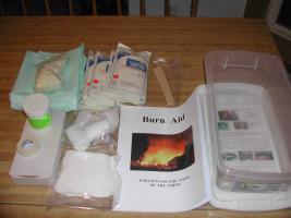 Burn Aid Toddler Kit, Burn Kit , B & W Ointment, Amish Made by David Keim