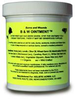 B & W Ointment, for Burns & Wounds, Amish Formula, 8 oz.