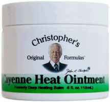 Dr. Christopher's Cayenne Heat Ointment, 4 oz