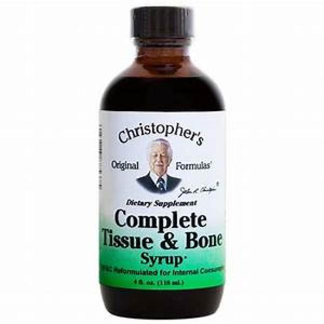 Dr. Christopher's Complete Tissue & Bone Syrup, 4 oz