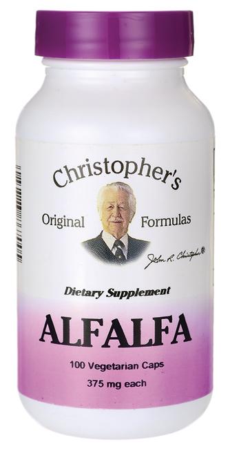 Dr. Christopher's Alfalfa Leaf ~ 100 VCaps