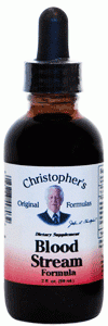 Dr. Christopher's Blood Stream Extract 2 oz. ~ Blood Cleanser