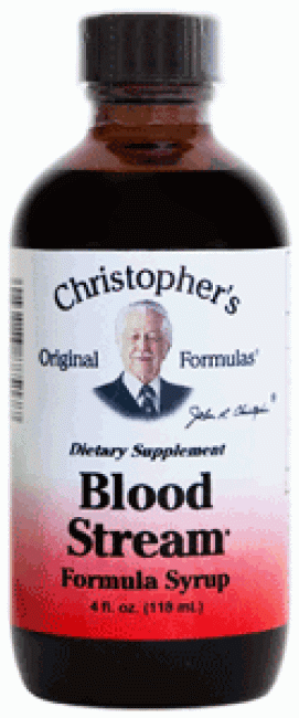 Dr. Christopher's Blood Stream Syrup, 4 oz. ~ Cleans Blood