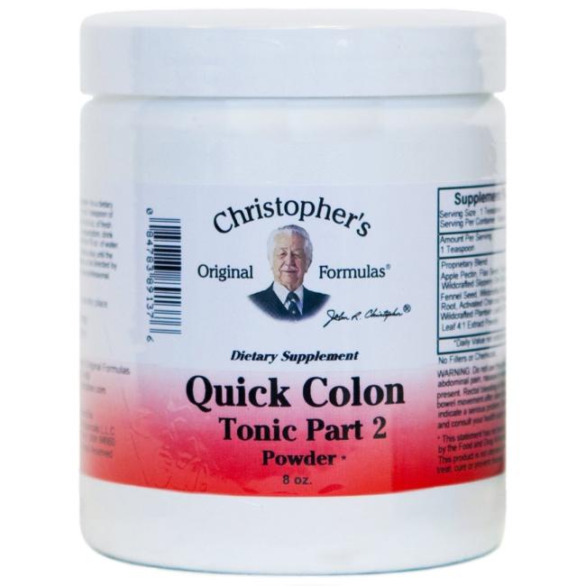 Dr. Christopher's Quick Colon Powder, Part 2