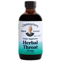 Dr. Christopher's Herbal Throat Syrup, 4 oz