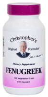 Dr. Christopher's Fenugreek Seed, 100 VCaps