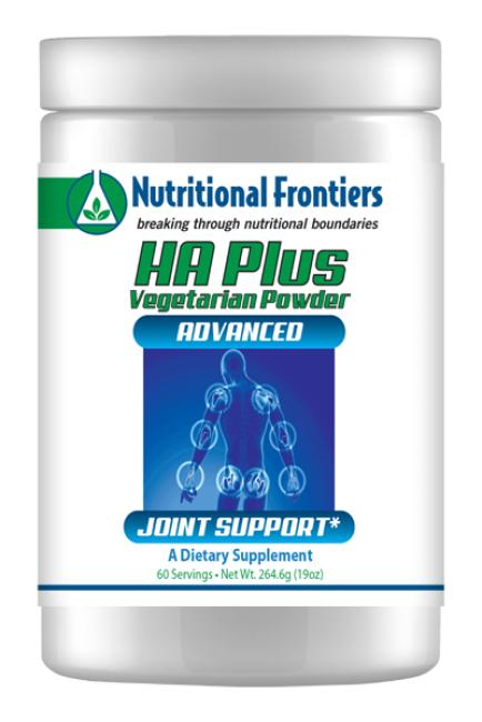 Nutritional Frontiers HA PLUS, Vegetarian Powder, 60 Servings, 19 oz ~ Joint Lubricant
