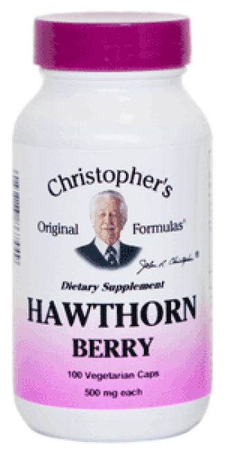 Dr. Christopher's Hawthorn Berries, 100 VCaps ~ Heart Support