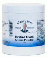 Dr. Christopher's Herbal Tooth & Gum Powder, 2 oz