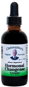 Dr. Christopher's Hormonal Changease Extract 2 oz. ~ Menopause Support