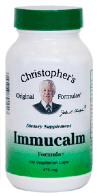 Dr. Christopher's Immucalm, 100 VCaps ~ Immune System