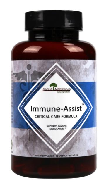 Aloha Medicinals Immune-Assist Critical Care Formula, 90 VCaps ~ Mushroom Immune Builder