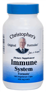 Dr. Christopher's Immune System Formula, 100 VCaps