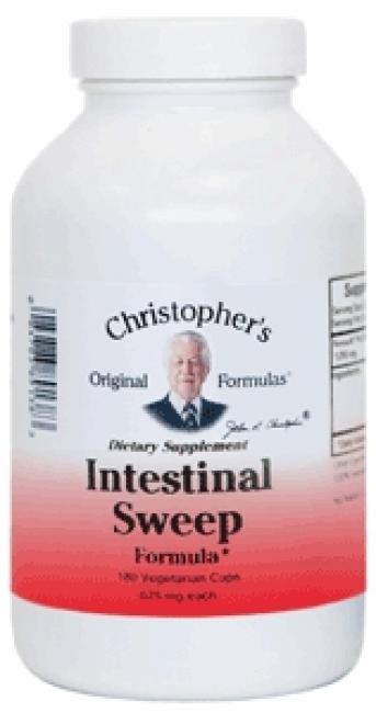 Dr. Christopher's Intestinal Sweep, 180 VCaps ~ For Yeast Overgrowth