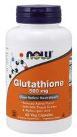 Glutathione 500mg w/Silymarin & ALA, 60 VCaps