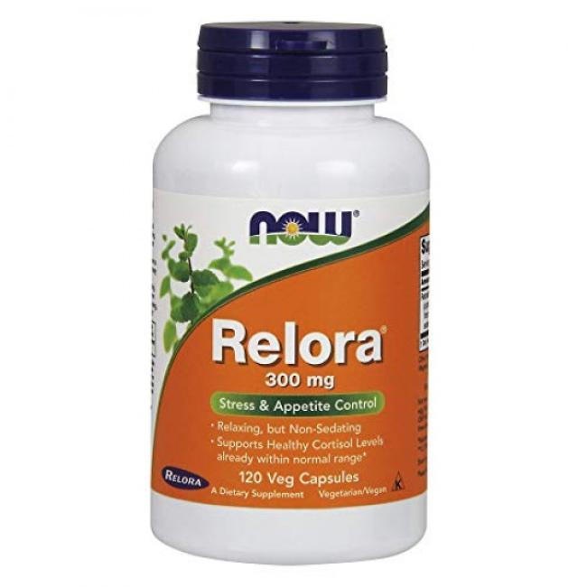 NOW Relora® 300 mg 120 Vcaps® ~ Control Appetite & Stress