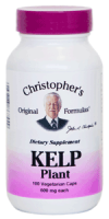 Dr. Christopher's Kelp Plant, 100 VCaps ~ Support Thyroid