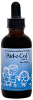 Dr. Christopher's Kid-e-Col, 2 oz. Alcohol-free Colic/Teething Formula