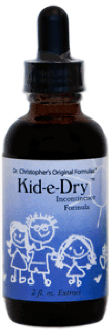 Dr. Christopher's Kid-e-Dry, 2 oz Alcohol-Free ~ Bed Wetting Formula