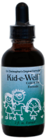 Dr. Christopher's Kid-e-Well Glycerine Extract, 2 oz, Alcohol-Free ~ Cold & Flu Formula