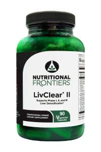 Nutritional Frontiers LivClear II - 90 VCaps ~ Advanced Liver Detox