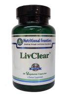 Nutritional Frontiers LivClear, 90 VCaps ~ Liver Support