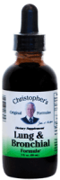 Dr. Christopher's Lung & Bronchial Extract, 2 oz. No Alcohol ~ Lung Support