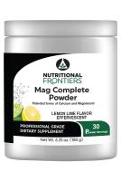 Nutritional Frontiers Mag COMPLETE Powder, 30 Servings, Effervescent Lemon/Lime, 6.35 oz. ~ Stress/Nerves