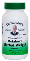 Dr. Christopher's Metaburn Herbal Weight, 100 VCaps