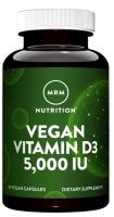 MRM Vegan Vitamin D3, 5000 IU, 60 VCaps