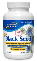 North American Herb & Spice Black Seed Oil, 90 Softgels