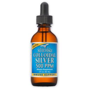 Colloidal Silver, 500 ppm, 2 oz