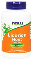 NOW Licorice Root 450 mg, 100 VCaps
