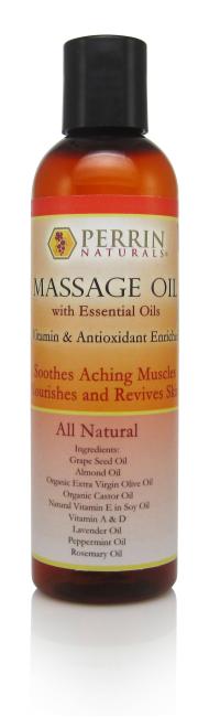 Perrin's Massage Oil, 4 oz.
