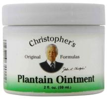 Dr. Christopher's Plantain (Stings & Bites) Ointment 2 oz.