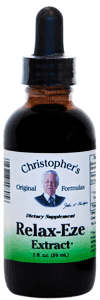 Dr. Christopher's Relax Eze, Glycerine Formula No Alcohol, 2 oz