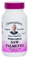 Dr. Christopher's Saw Palmetto, 100 VCaps ~ Prostate Support