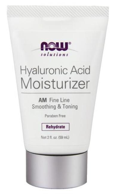 NOW Hyaluronic Acid Moisturizer -AM 2 oz.