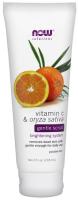 NOW Vitamin C & Oryza Sativa Gentle Scrub 4 fl. oz.