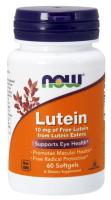 NOW Lutein 10 mg 60 Softgels ~ Eye Support