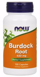 Burdock Root, 430 mg. 100 caps