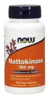 NOW Nattokinase 100 mg - 120 VCaps ~ Heart Support