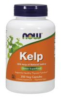 NOW Kelp Caps 325 mcg 250 Vcaps® ~ Super Green